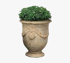 Clarisse Anduze Planters - Antique Terracotta | Pottery Barn