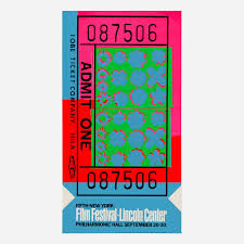 1960s Pop Art Maurel Studios Lincoln Center Ticket Poster ...