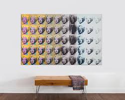 Famous Marilyn Monroe Andy Warhol Canvas Print, Wall Pictures for Living Room Marilyn Monroe Modern Pop Art Print, CANVAS Art Ready to Hang. - Etsy Finland