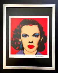 Andy Warhol | Vintage 1984 Judy Garland Print Signed | Mounted and Framed | eBay