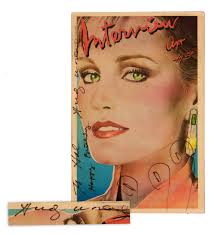 Lot - Andy Warhol Signed Interview Magazine to CBGB ...