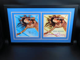 Idina Menzel Signed Autographed Drama Queen Album Framed JSA ...
