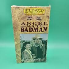 Angel and the Badman VHS 1992 B&W John Wayne HOLLYWOOD MOVIE ...
