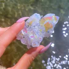 Angel Aura Apophyllite Crystal self standing #3 | unicornmanor