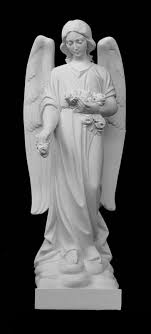 Elegant Angel Marble Statues - Handcrafted Memorial Tributes
