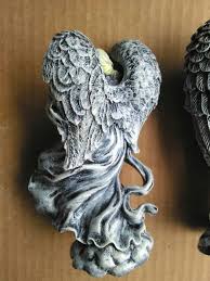 A Set of Three Heavenly Small Angels Hand Painted by Me ...