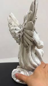 Handsider Praying Angel Garden Statue, Religious Fairy ...