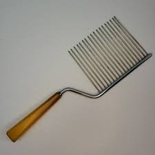 Vintage Angel Food Cake Breaker Butterscotch Bakelite Handle ...