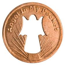 Angel In My Pocket Angel Penny with Angel Cut-out