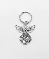 Angel Key Chain. Guardian Angel Key Chain. Memorial Key ...