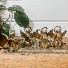 Brass Angel Napkin Rings - Etsy