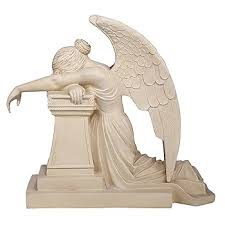 Amazon.com : Design Toscano Angel of Grief Monument Statue: Estate : Outdoor Statues : Patio, Lawn & Garden