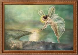 NIGHT FAIRY J.Atkinson Grimshaw Oil Painting 24x36 Framed Canvas **SALE | eBay