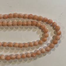 Angel Skin Coral Vintage Continues Necklace Small Bead 33.5 ...