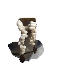 Coral Angel Skin Coral Necklace Chunky Branch Beads Vintage. 1920s | eBay