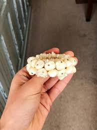 Vintage Mother of Pearl Shell Beaded Wrap Around Cuff Bracelet #2974 - Etsy