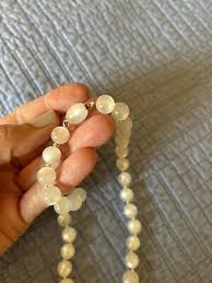 Necklaces Vintage Lot 3 Glass Faceted Beads Old 40's 50's Jewelry Props Costume | eBay