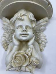 NOS Vintage 90s Angel Cherub Decorative Wall Shelves Plaques ...