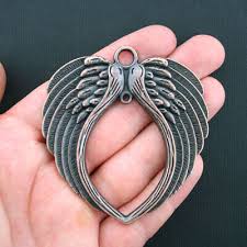 Large Wings Charms Antique Copper Tone - BC990 | eBay