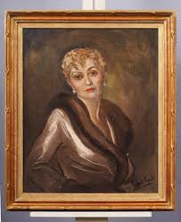 Sold at Auction: Elegant French Art Deco Young Woman ...