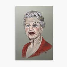 "Angela Lansbury Portrait" Art Board Print for Sale by ...