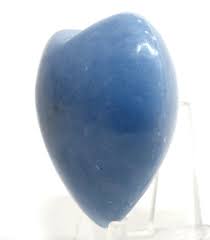 Blue Angelite Anhydrite Puffy Heart Polished 56mm 100g ...