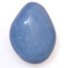 Angelite Palm Stone