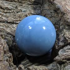 Angelite Sphere~CRANGSPH – EarthSpeak