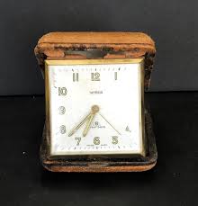 Leather Travel Clock - Etsy