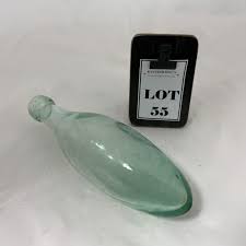 -55- ANTIQUE | 1880s Torpedo Blob-Top Soda Bottle | Round Bottom | EstateSales.org