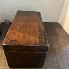 Antique Sample Box Of A Steamer Trunk 1870s To 1920s Used By ...