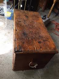 Antique Wooden Tool Box from the 1840s | carpentersantiques