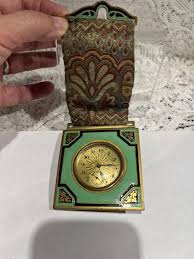 Vintage Art Deco Kienzle Clock Factories Enameled Hanging ...