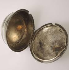 RARE Silver Outer DOMED Cased for TURKISH Market Pocket ...