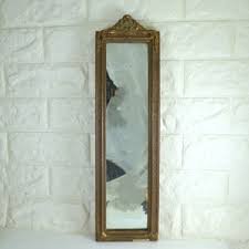 Antique Mirror Gold Gilt Frame Wood Gesso Victorian Era 18 X 5 Accent Decor - Etsy