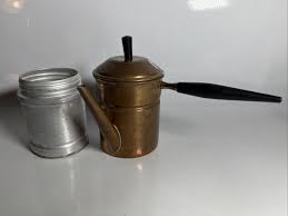 Vintage Coffee percolator with handle & Copper Colored Patinha | eBay