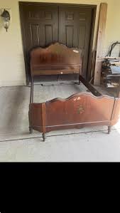 Painted Full/double Bed Serpentine Footboard.. Headboard ...