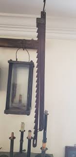 Antique Wooden Trammel,lighting,primitive,patina,early Candle Lighting Hanger - Etsy