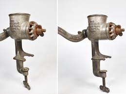 Antique Manual Lf & C No. 1 Universal Food Decorative Meat Grinder | Chairish