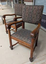 Pair Of Edwardian Armchairs - Raleigh Furniture Gallery