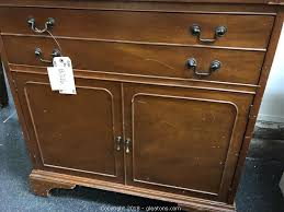 Vintage China Cabinet made by Brickwede - Lightly Distressed Auction | Gleaton's, Metro Atlanta Auction Company, Estate Sale & Business Marketplace