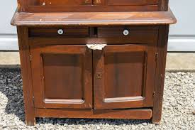 Antique Victorian Child's Step Back Cupboard | Harritt Group, Inc