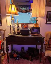 Just In! Beautiful solid wood antique secretary desk with ...