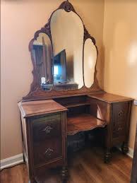 In the late 1940's, early 1950's my mom babysat the Marigos boys in Minot. The family gave her this vanity table. It was an antique back then. It went through the 69