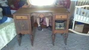 Lenoir furniture antique vanity with mirrir for Sale in Slocomb, AL - OfferUp