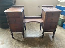 SOLD - 1920s Antique Nightstands - Etsy Israel