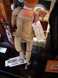 Articulated Folk Art Doll Cloth Vintage Sculpture purchased ...