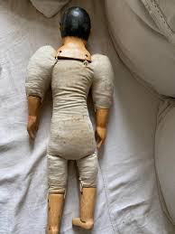 Vintage Wooden Doll - Etsy