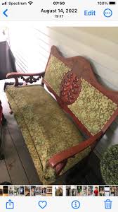 Upcycled antique furniture restoration project