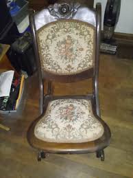 Brown Rocking Chairs Antique Chairs Antique 1920-1949 Time Period Manufactured for sale | eBay